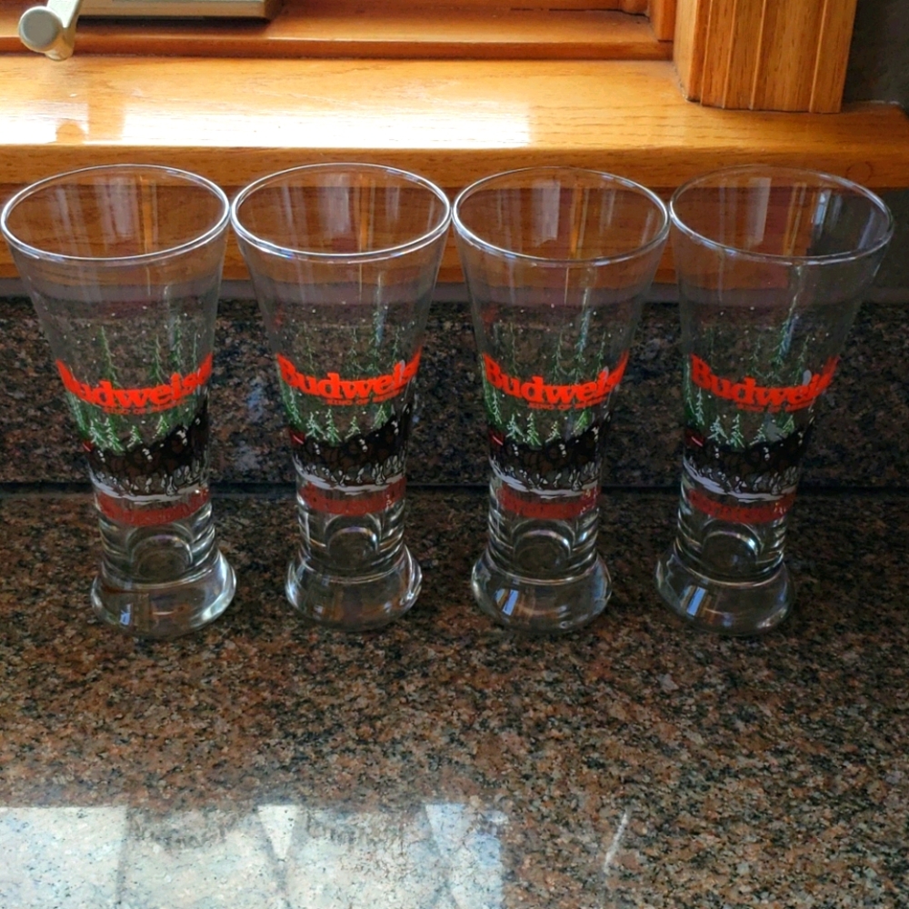 Budweiser glasses
